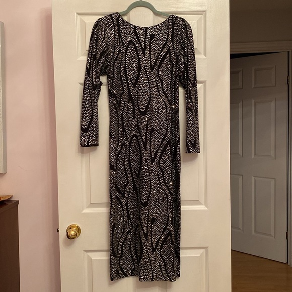 Nuit “Glitter” Cocktail dress - Vintage - Picture 6 of 7